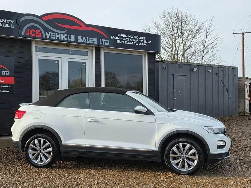 Used VW T-Roc Cabriolet Design 2021 White Cabriolet