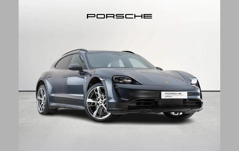 Grey Used 2021 Porsche Taycan Cross Turismo Estate | £52,990 (Fair price) - Image 1/4