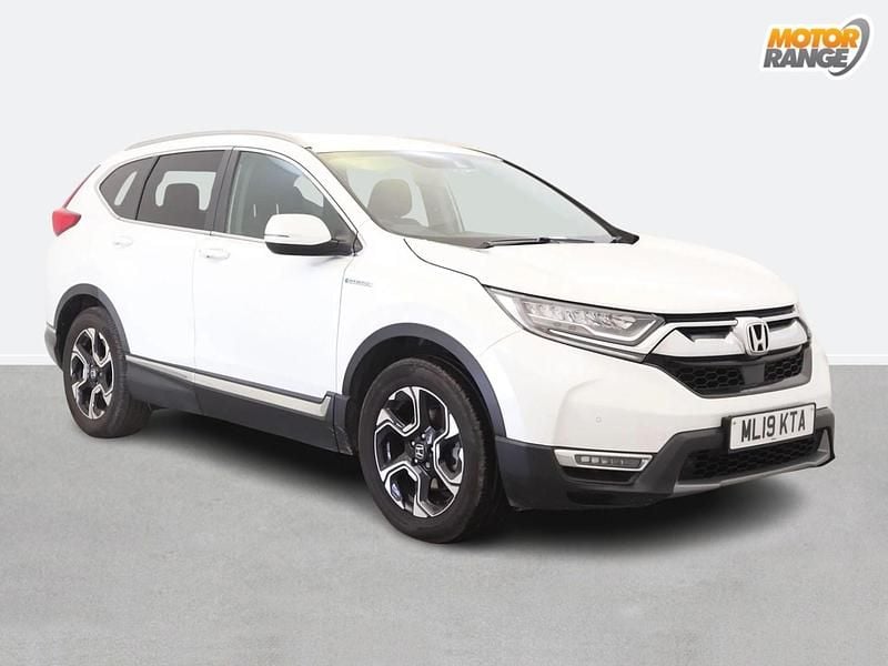 White Used 2019 Honda CR-V Hybrid SUV | £17,895 (Good price) - Image 1/4