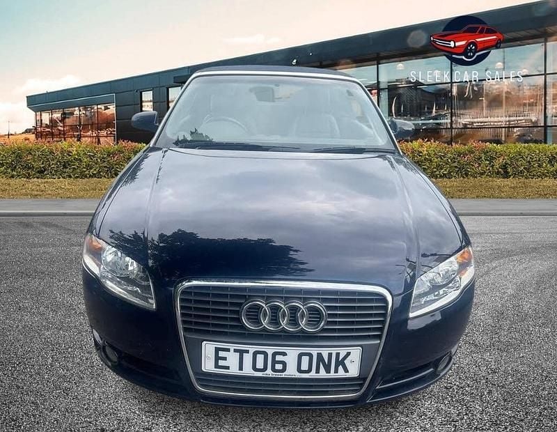 Blue Used 2006 Audi A4 Cabriolet Sport Cabriolet | £3,199 (Fair price) - Image 1/4