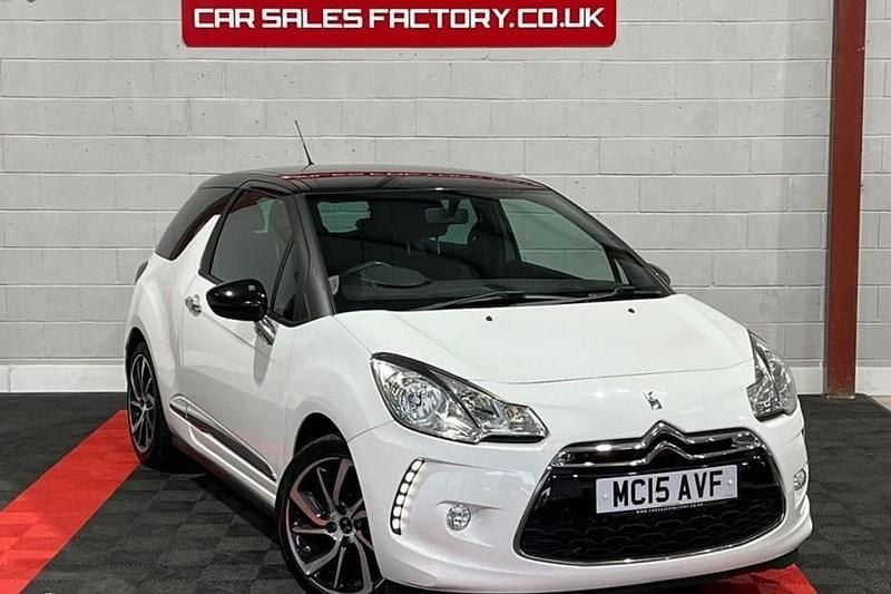 White Used 2015 DS Automobiles DS3 Hatchback | £4,645 (Fair price) - Image 1/1