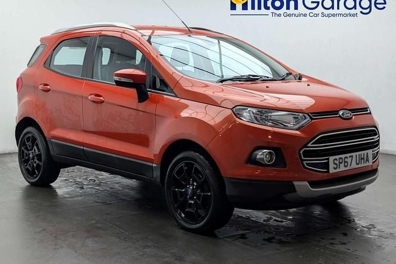 Used Ford Ecosport Titanium 112 HP (82 kW) 2017 Red SUV