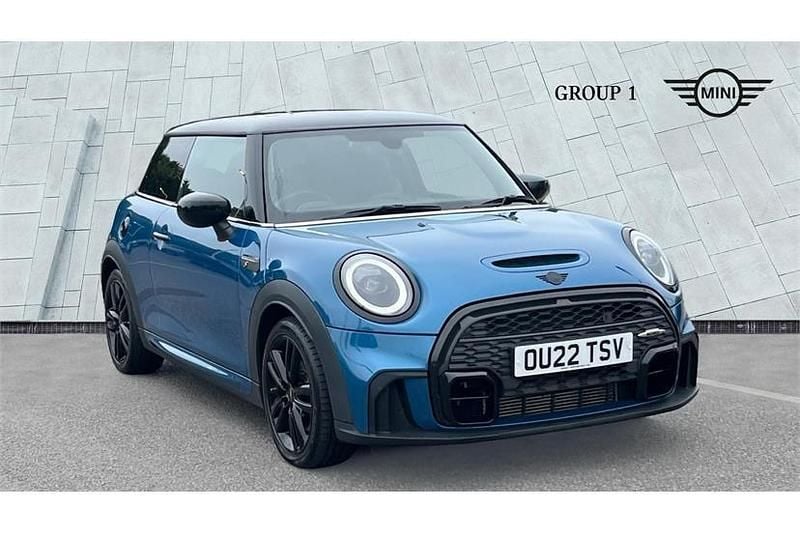 Blue Used 2022 Mini Cooper S Sport Hatchback | £21,875 (Fair price) - Image 1/4
