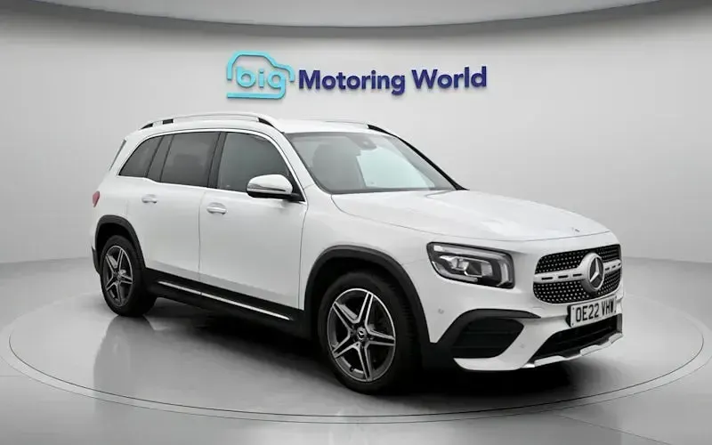 Used Mercedes GLB200 AMG line 163 HP (119 kW) 2022 White SUV