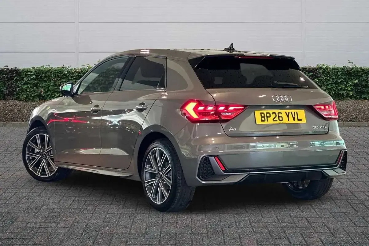 New Audi A1 S-Line 2026 Chronos grey, metallic SUV