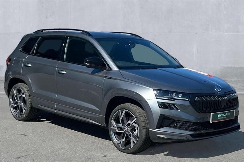 Grey Used 2025 Skoda Karoq SportLine SUV | £29,250 (Fair price) - Image 1/4