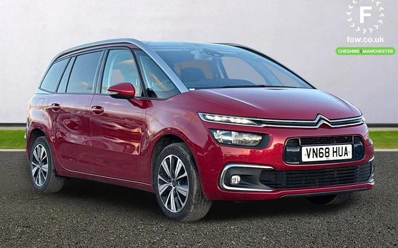 Used Citroën C4 SpaceTourer Flair 131 HP (96 kW) 2019 Red MPV