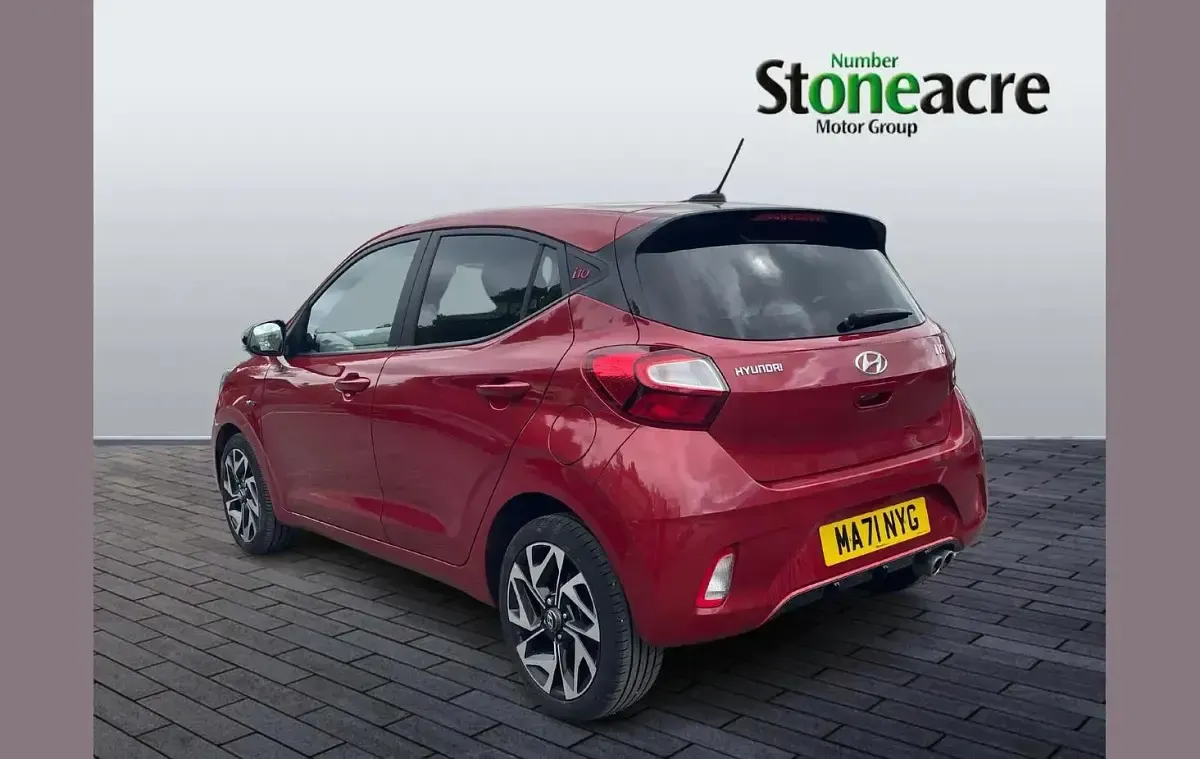 Used Hyundai i10 N Line 100 HP (73 kW) 2021 Red Hatchback