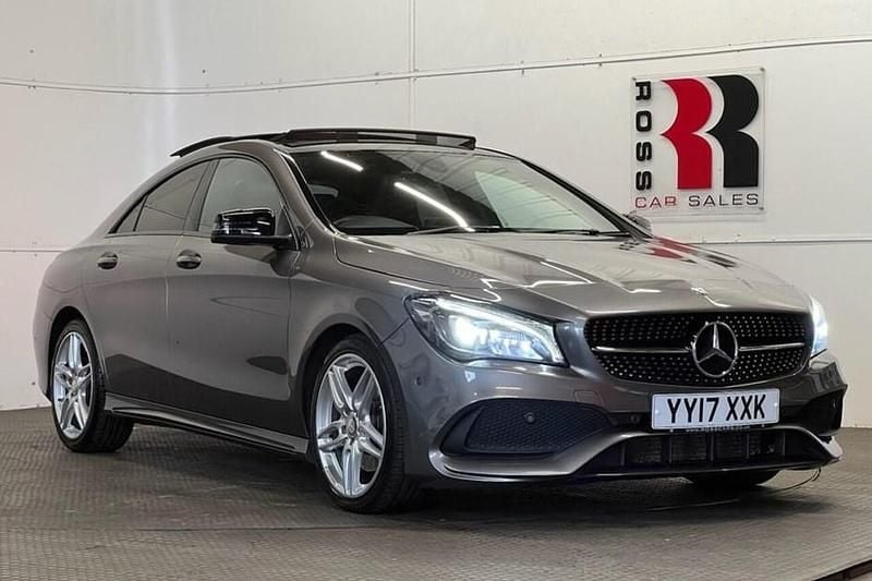 Grey Used 2017 Mercedes CLA220 AMG line Sedan | £14,495 (Fair price) - Image 1/1