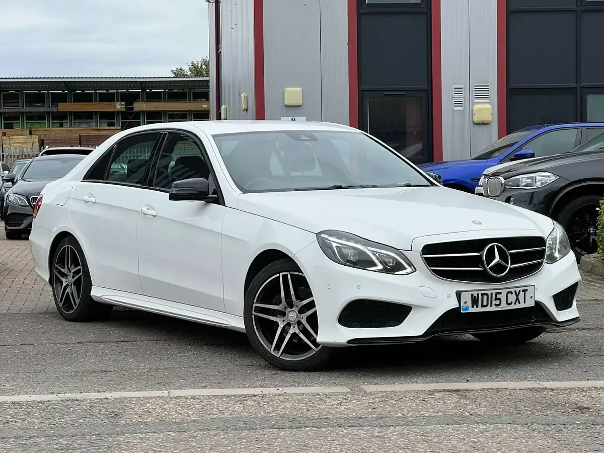Used Mercedes E250 AMG 204 HP (150 kW) 2015 White Sedan