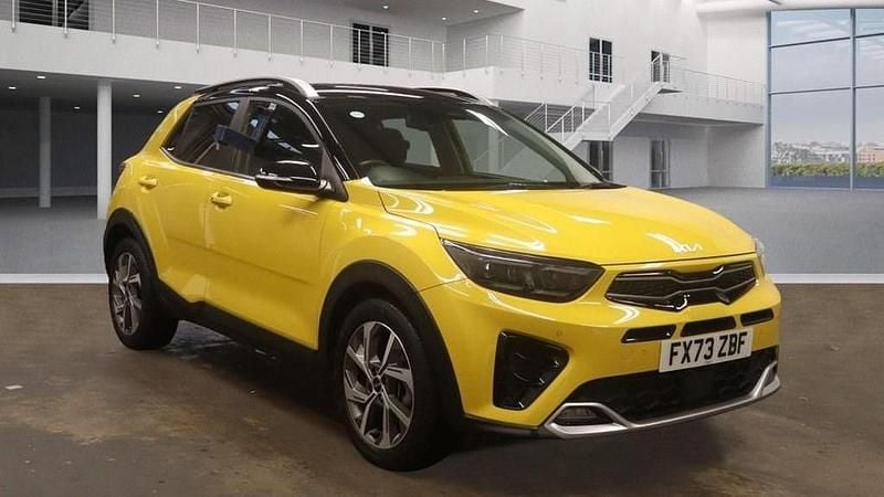 Yellow Used 2023 Kia Stonic GT-Line S SUV | £17,499 (Fair price) - Image 1/4