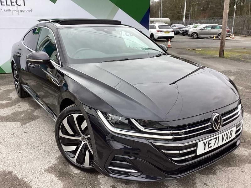 Used VW Arteon R-line 2022 Black Hatchback
