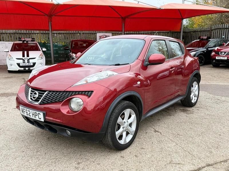 Red Used 2012 Nissan Juke Acenta SUV | £3,199 (Fair price) - Image 1/4