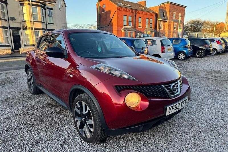 Red Used 2013 Nissan Juke N-TEC SUV | £2,795 (Fair price) - Image 1/1