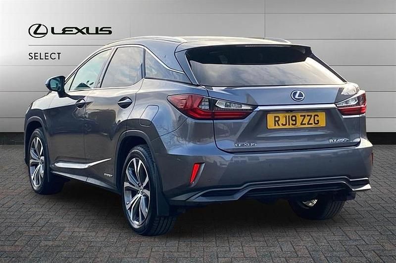 Used Lexus RX450h 313 HP (230 kW) 2019 Mercury grey SUV