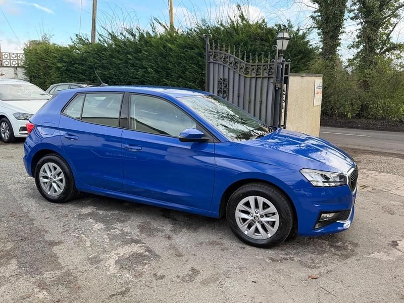 Used Skoda Fabia Comfort 2022 Blue Hatchback