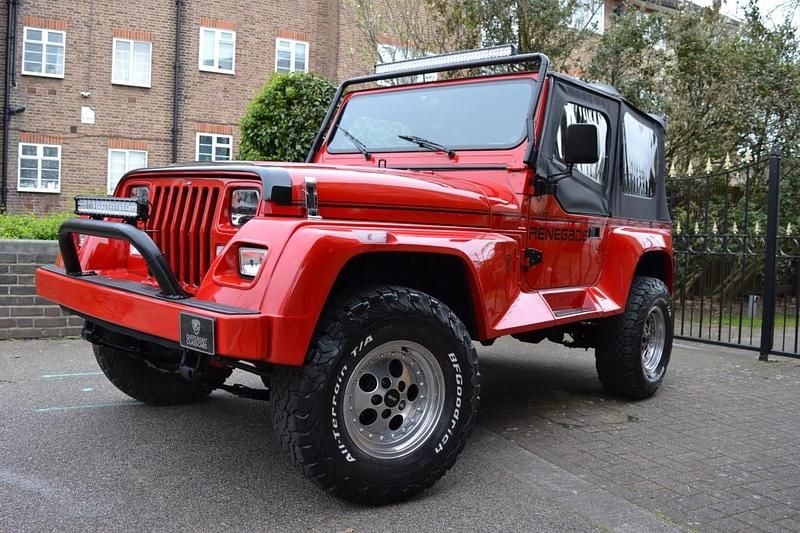 Used Jeep Wrangler 1991 Red SUV