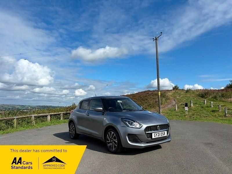Silver Used 2021 Suzuki Swift SZ-L Hatchback | £11,995 (Fair price) - Image 1/3