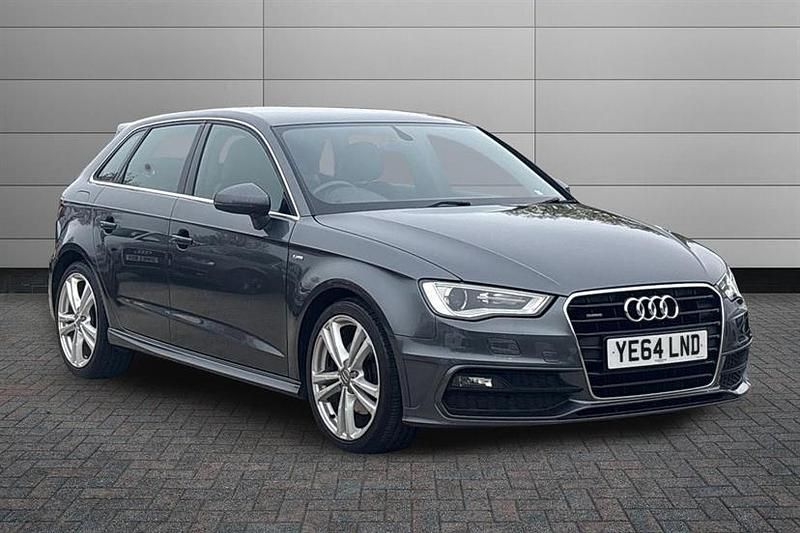 Begagnad Audi A3 S-Line 184 HK (135 kW) 2014 Grå