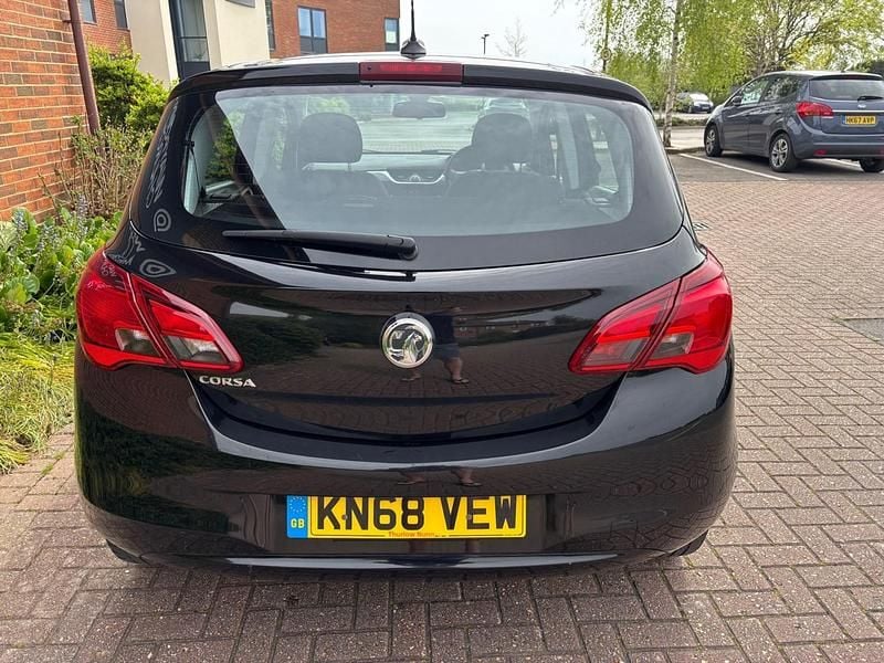 Used Vauxhall Corsa 90 HP (66 kW) 2018 Black Hatchback