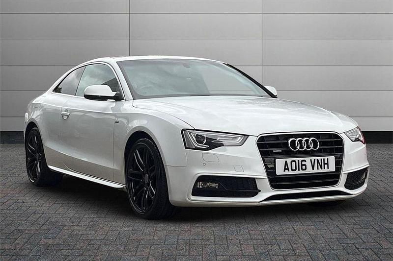 White Used 2016 Audi A5 S-Line Coupe | £10,990 (Fair price) - Image 1/2