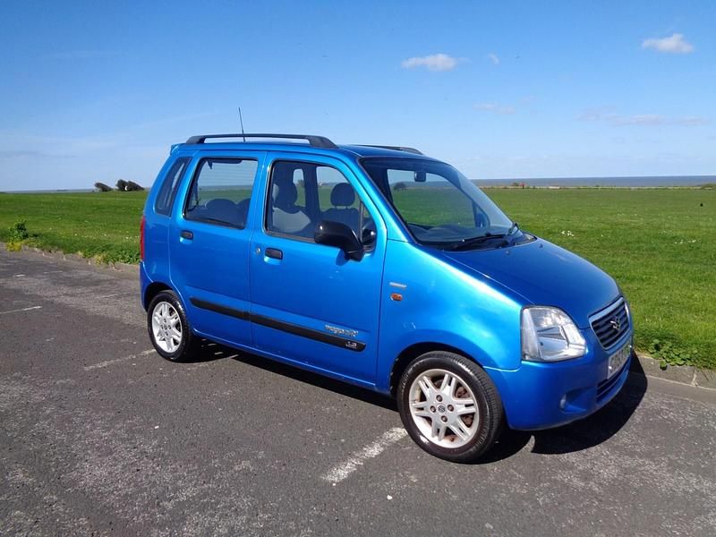 Used Suzuki Wagon R GL 75 HP (55 kW) 2003 Blue MPV
