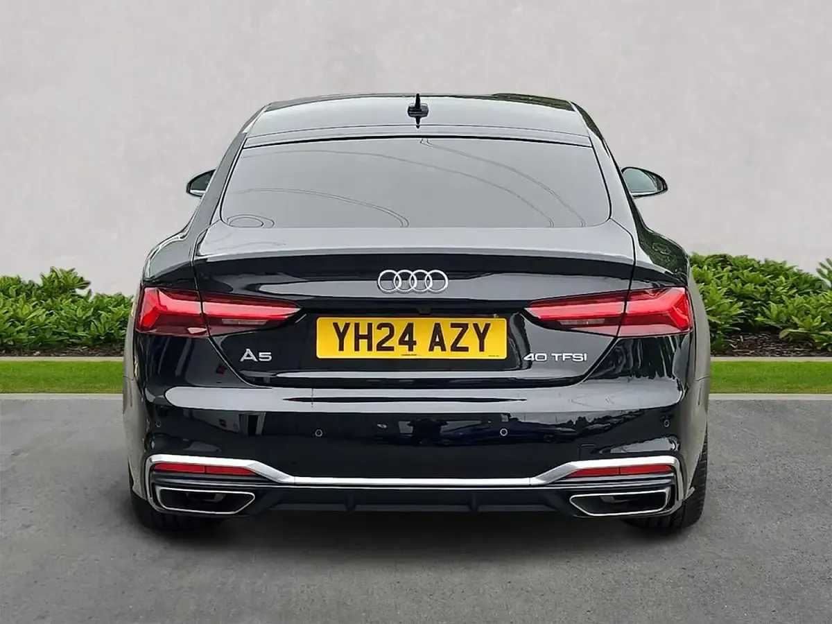 Used Audi A5 S-Line 200 HP (147 kW) 2024 Black Hatchback