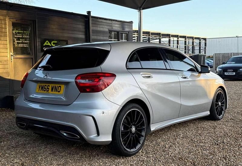 Used Mercedes A200 AMG line 2017 Silver Hatchback