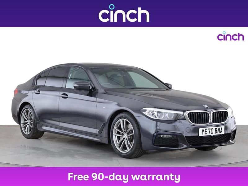Grey Used 2020 BMW 520 M Sport Sedan | £20,399 (Good price) - Image 1/3