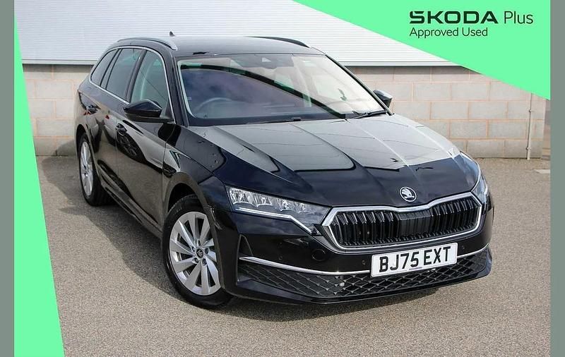 Used Skoda Octavia SE L 147 HP (108 kW) 2025 Black magic pearl effect Estate