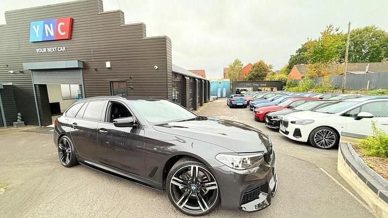 Grey Used 2018 BMW 520 M Sport Estate | £18,991 (Fair price) - Image 1/4