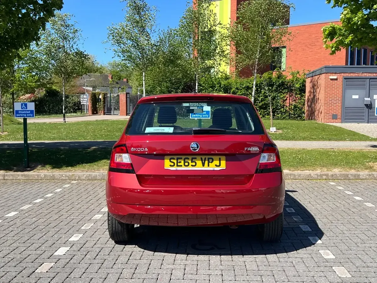 Used Skoda Fabia SE 2016 Red Hatchback