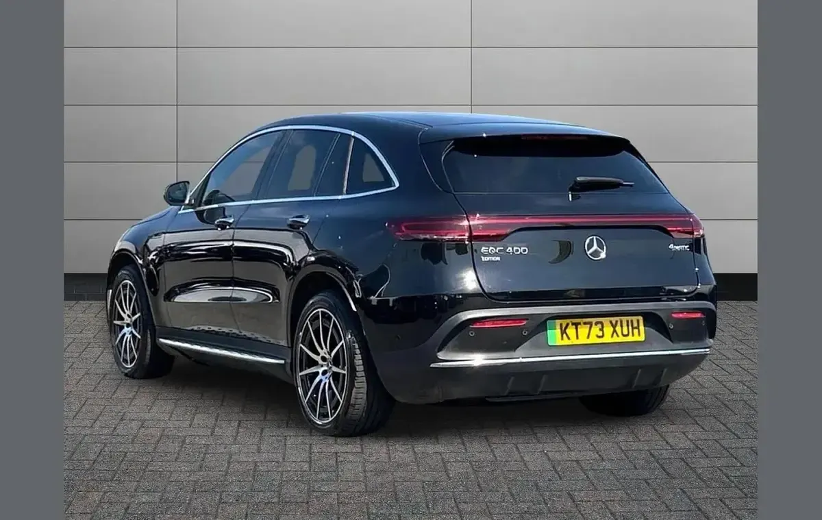 Used Mercedes EQC400 AMG line 294 kW (401 HP) 2023 Black SUV