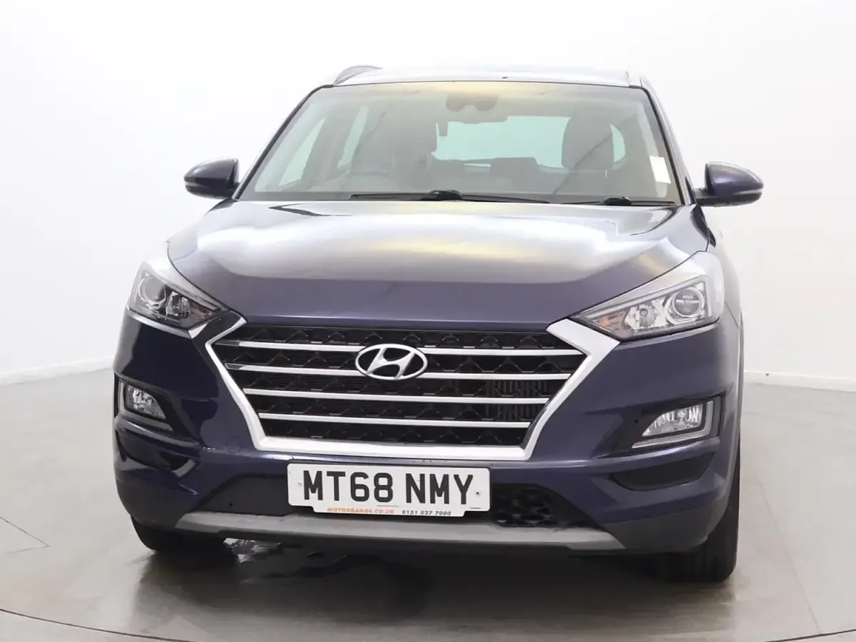 Gebraucht Hyundai Tucson SE 177 PS (130 kW) 2018 Blau SUV