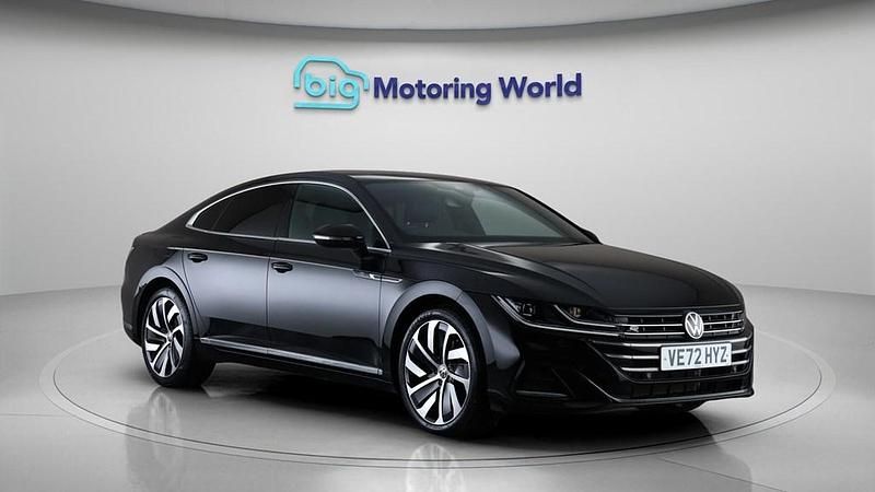 Used VW Arteon R-line 190 HP (139 kW) 2023 Black Hatchback