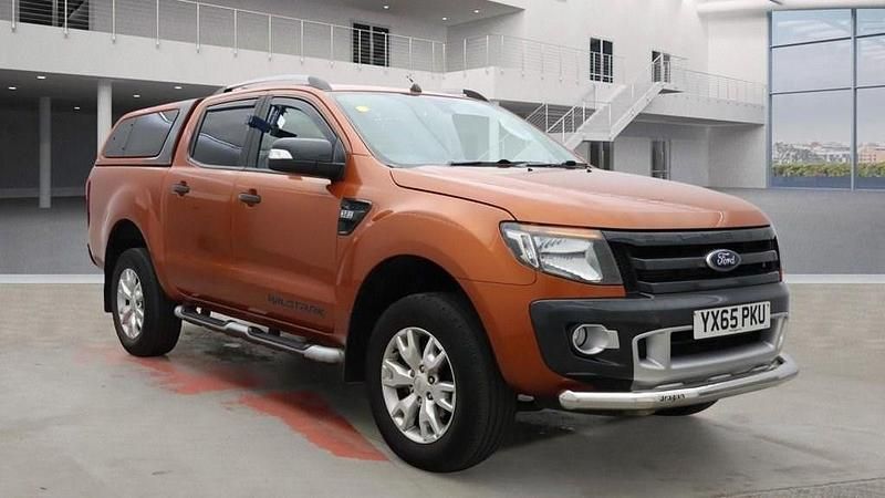 Orange Used 2015 Ford Ranger Wildtrack Pickup | £15,750 (Good price) - Image 1/4