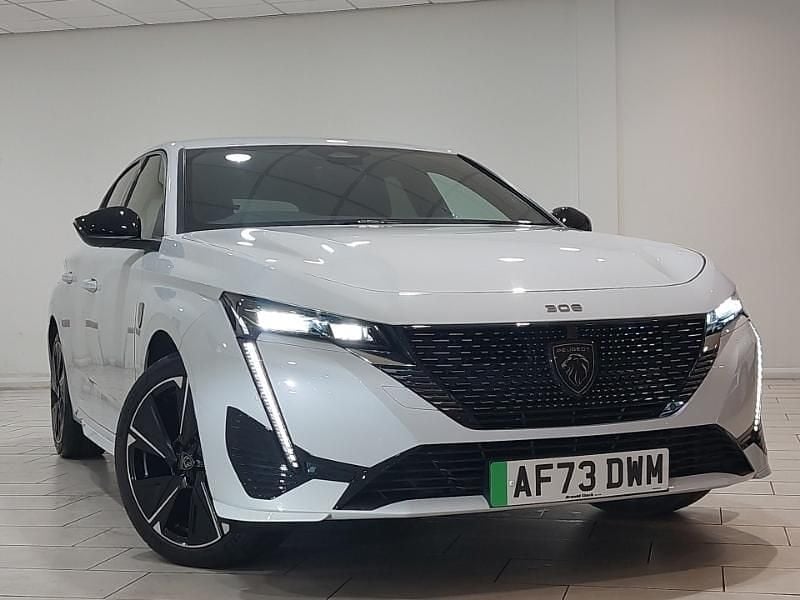 White Used 2024 Peugeot e-308 GTi Hatchback | £23,498 (A bit pricey) - Image 1/4
