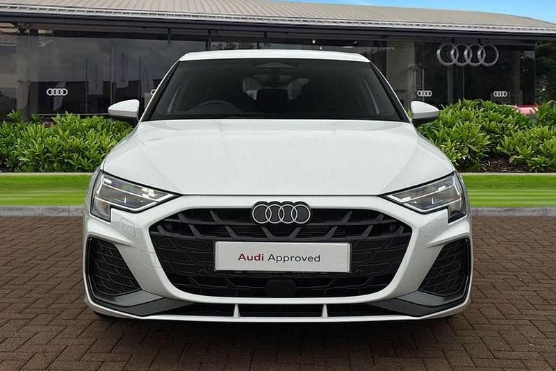 Used Audi A3 S-Line 116 HP (85 kW) 2025 White Hatchback