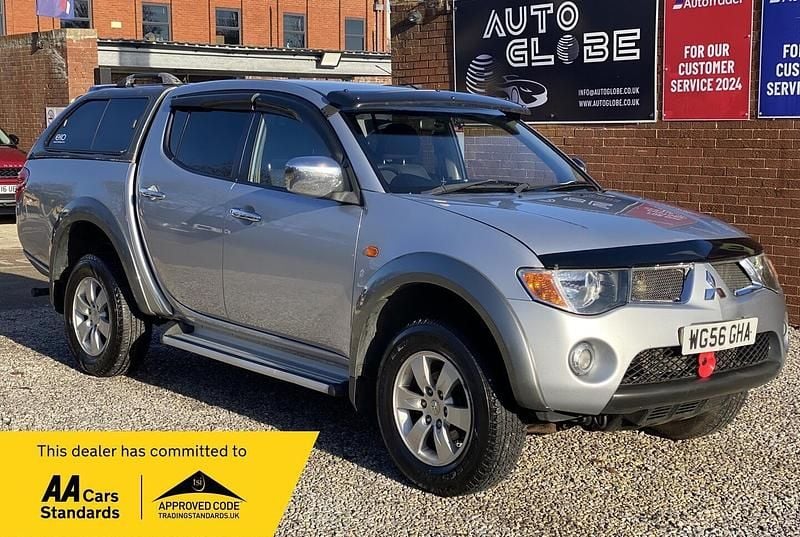Silver Used 2006 Mitsubishi L200 Elegance Pickup | £7,490 (Expensive) - Image 1/4