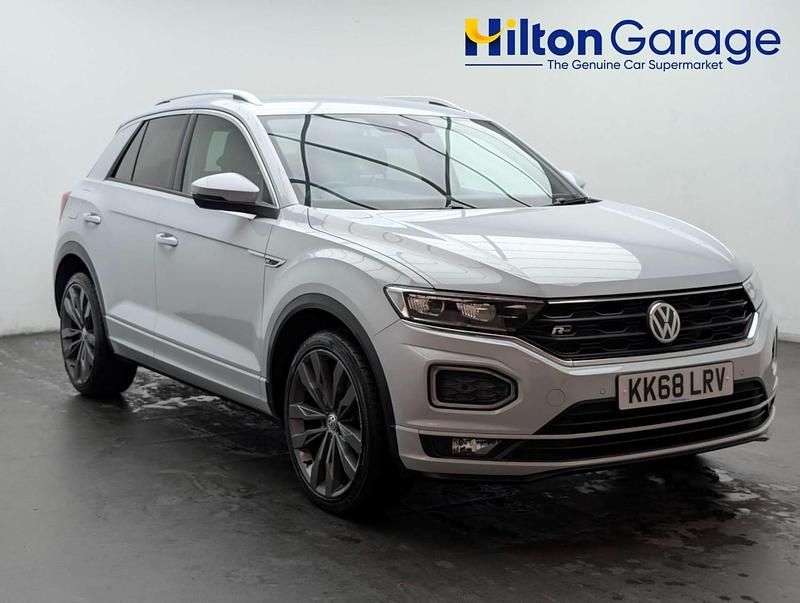 Used VW T-Roc R-line 115 HP (84 kW) 2019 Silver SUV