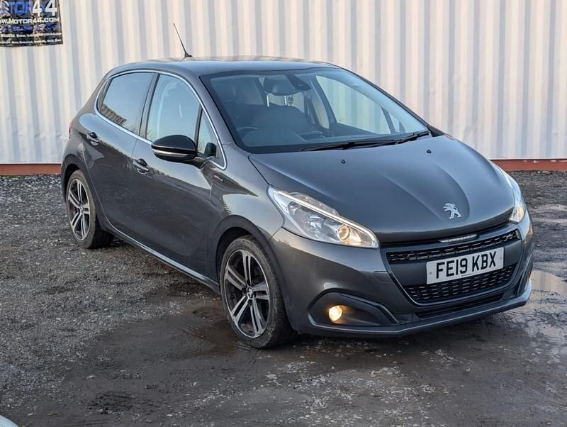 Used Peugeot 208 GT-line 110 HP (80 kW) 2019 Grey Hatchback