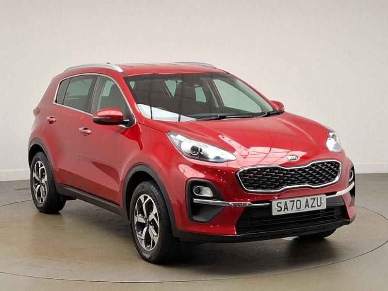 Red Used 2020 Kia Sportage 2 SUV | £14,998 (Fair price) - Image 1/4