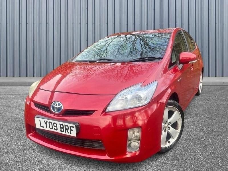 Usado Toyota Prius 136 CV (100 kW) 2009 Rojo Utilitario