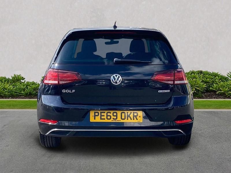 Used VW Golf VII Match 130 HP (95 kW) 2019 Black Hatchback