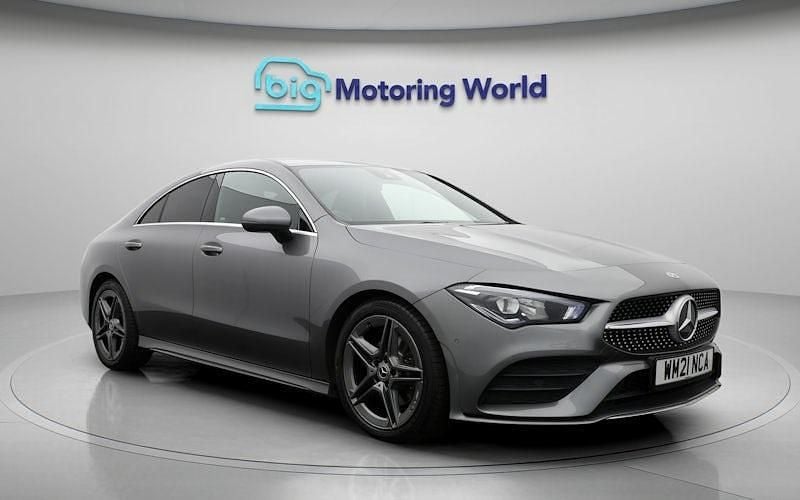Used Mercedes CLA180 AMG line 136 HP (100 kW) 2021 Grey Sedan