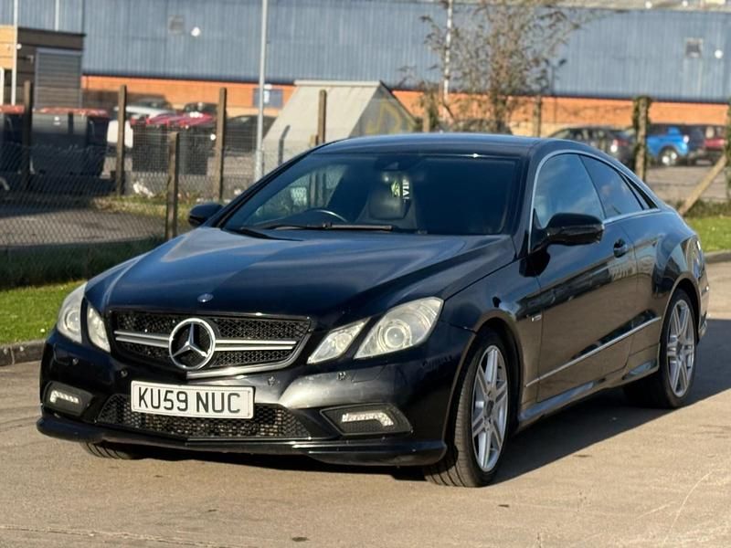 Used Mercedes E250 204 HP (150 kW) 2009 Black Coupe
