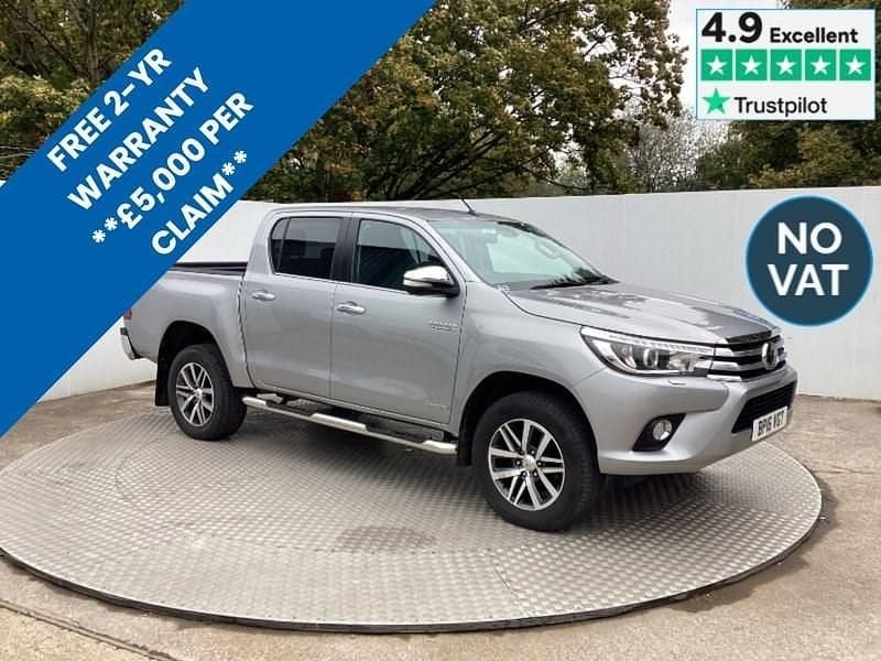 Silver Used 2016 Toyota HiLux Pickup | £20,495 (Fair price) - Image 1/3