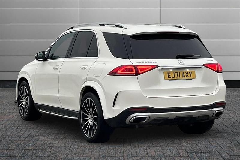 Used Mercedes GLE350 AMG Line Premium 320 HP (235 kW) 2021 Diamond white bright Estate