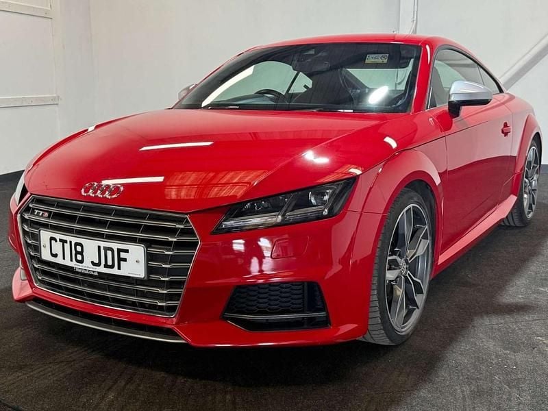 Red Used 2018 Audi TTS Design Coupe | £18,599 (Good price) - Image 1/4