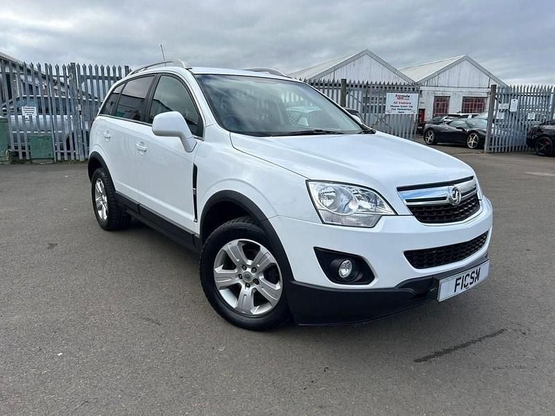 Used Vauxhall Antara S 163 HP (119 kW) 2015 White SUV